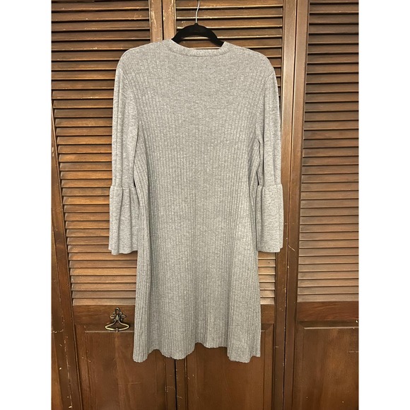 LANE BRYANT Light Grey Long Duster Sweater (size 14/16) - Picture 4 of 5